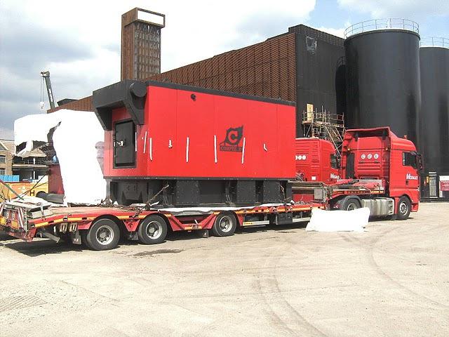Delivery of Compte-R woodchip boiler for London Olympic Park